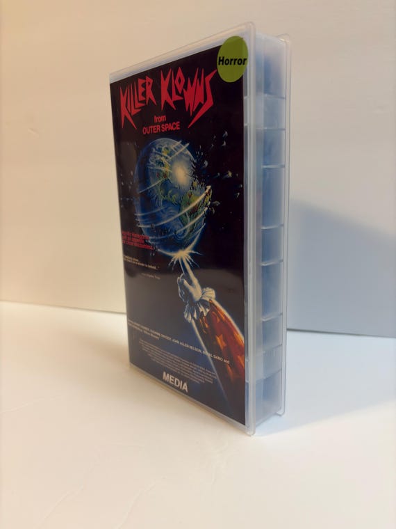 Killer Klowns from Outer Space custom blue VHS photo 8