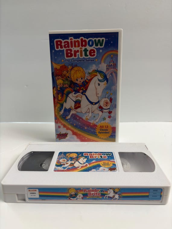 Rainbow Brite complete series custom VHS