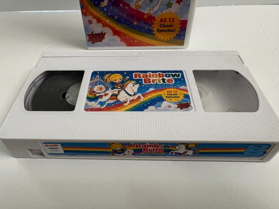 Rainbow Brite complete series VHS packaging