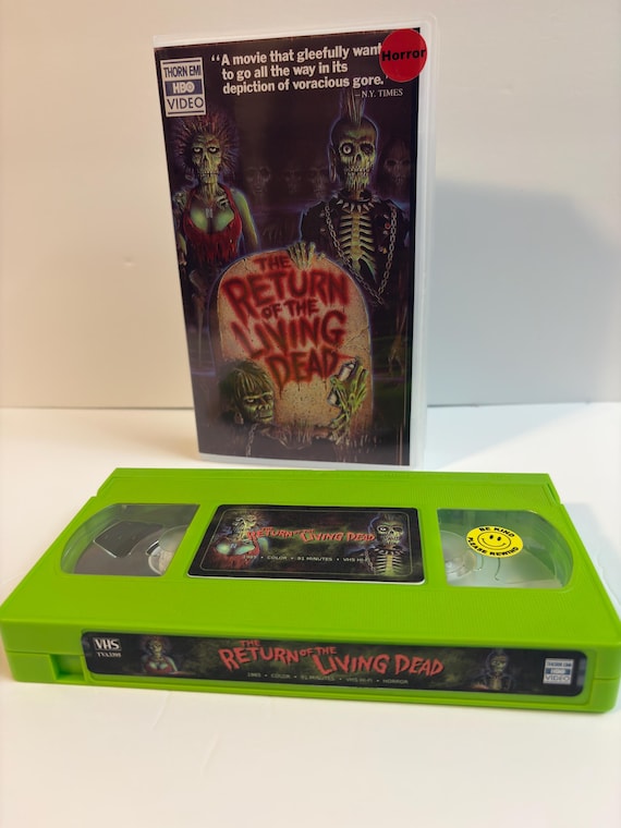 Return of the Living Dead custom green VHS photo 2
