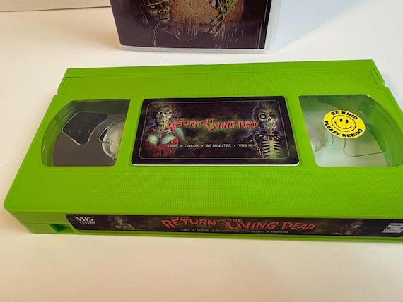 Return of the Living Dead custom green VHS photo 3