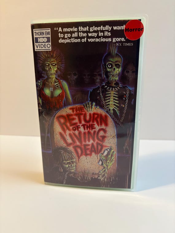 Return of the Living Dead custom green VHS photo 4