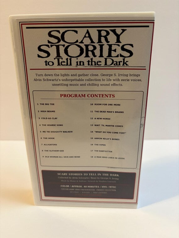 Scary Stories to Tell in the Dark custom VHS photo 5