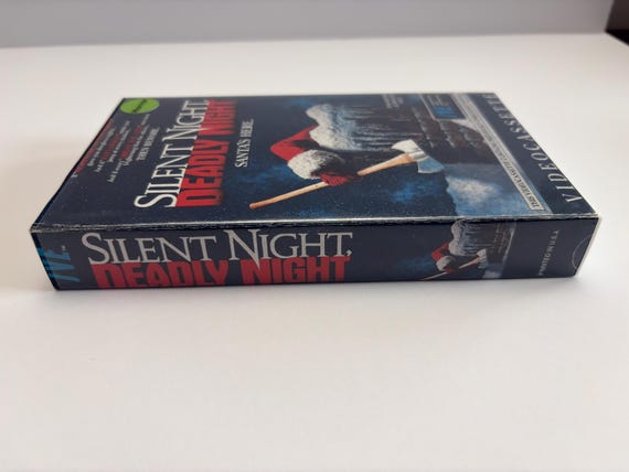 Silent Night Deadly Night 1984 custom VHS photo 3
