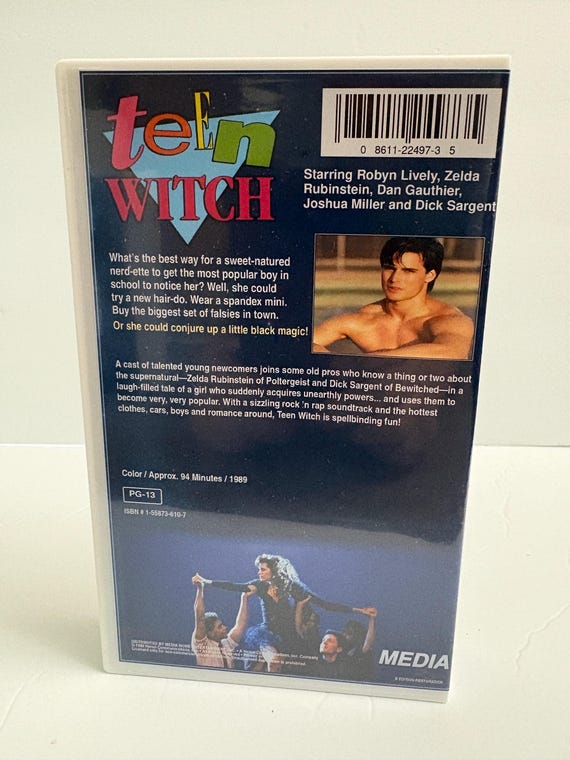 Teen Witch 1989 clamshell detail