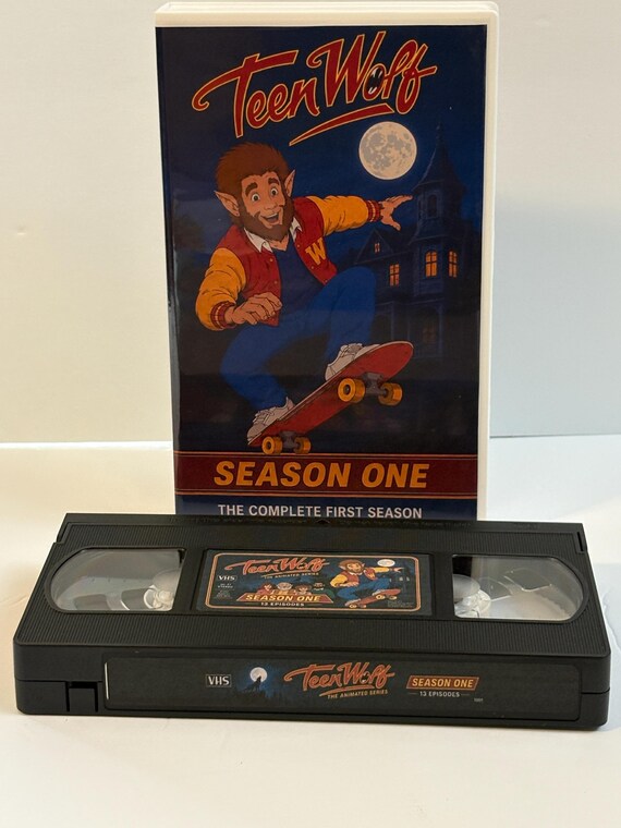 Teen Wolf The Animated Series Season One custom VHS