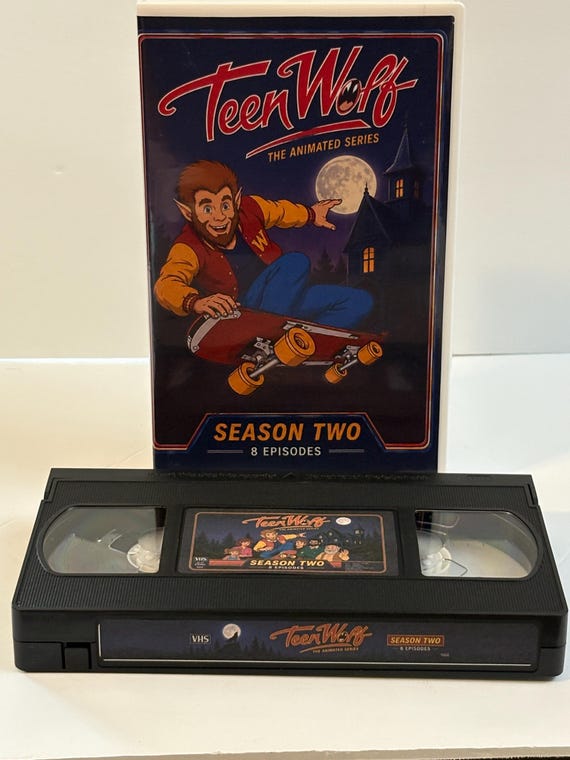 Teen Wolf The Animated Series Season Two custom VHS