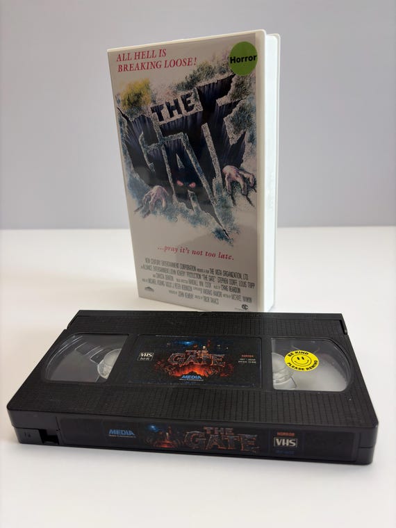 The Gate 1987 custom VHS photo 1