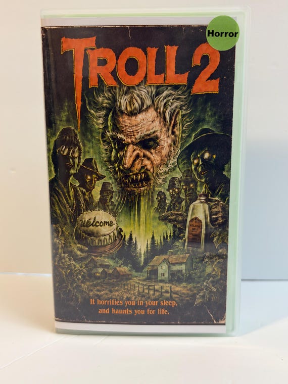 Troll 2 custom green VHS photo 2
