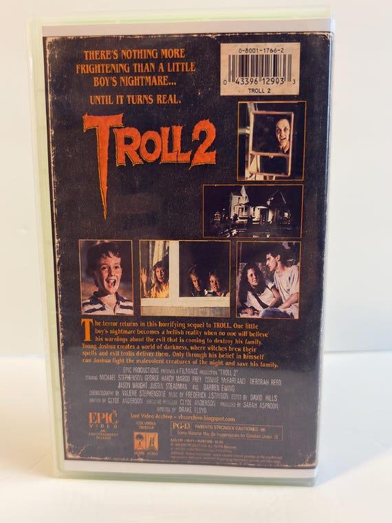 Troll 2 custom green VHS photo 3