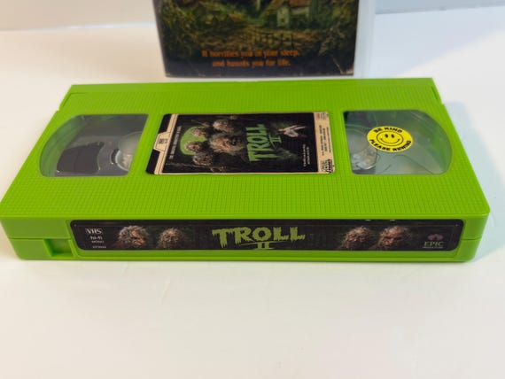 Troll 2 custom green VHS photo 7