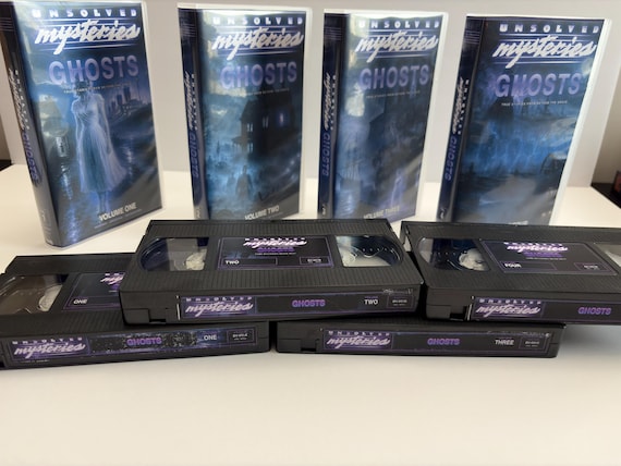 Unsolved Mysteries Ghosts VHS box set photo 2